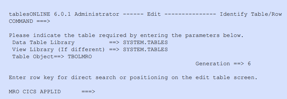 Edit—Edit MRO transaction IDs